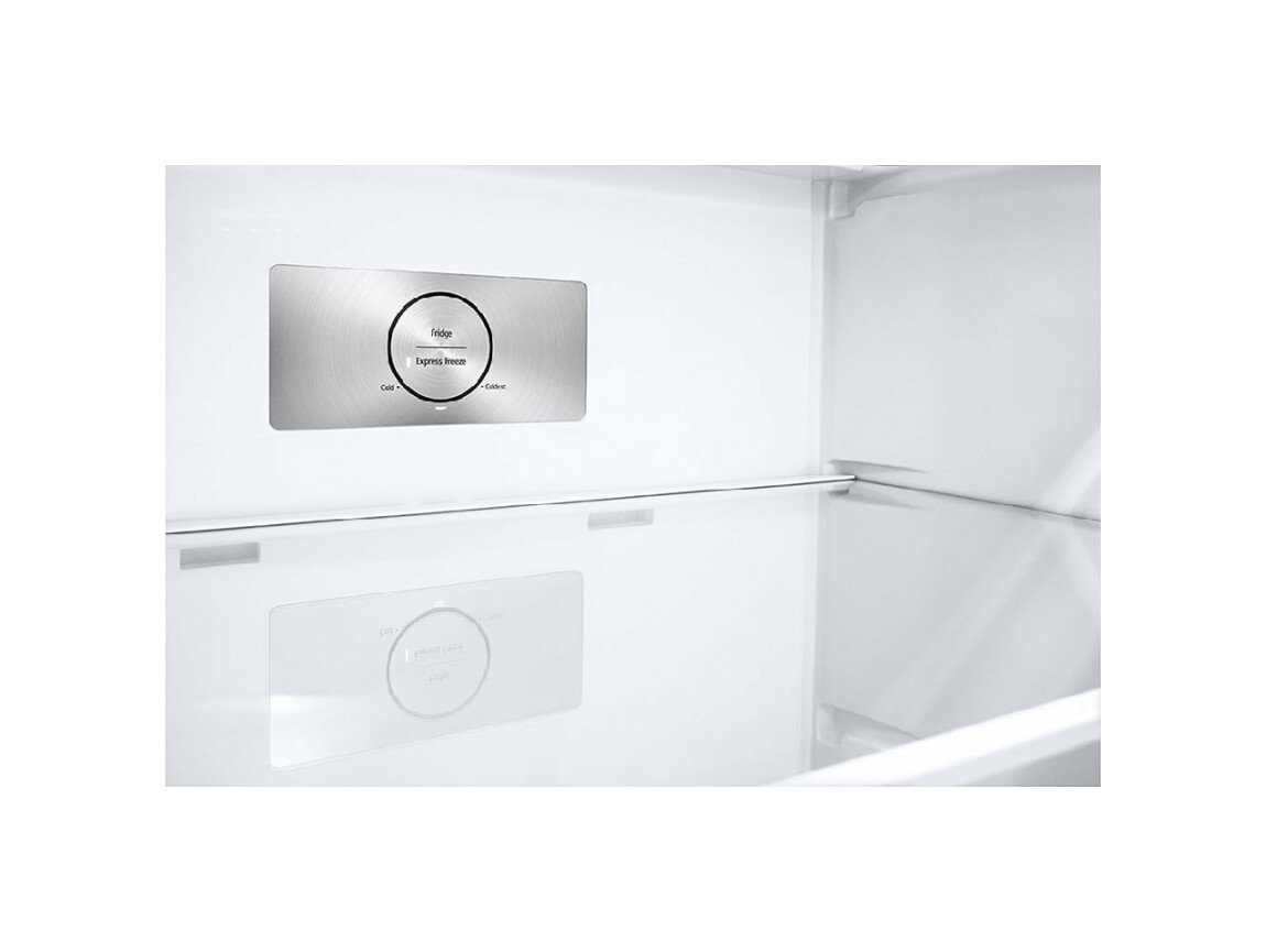 Двухкамерный холодильник LG GTBV36PZGKD, No Frost, 395 л, H 176 cм, Класс E, серебристый