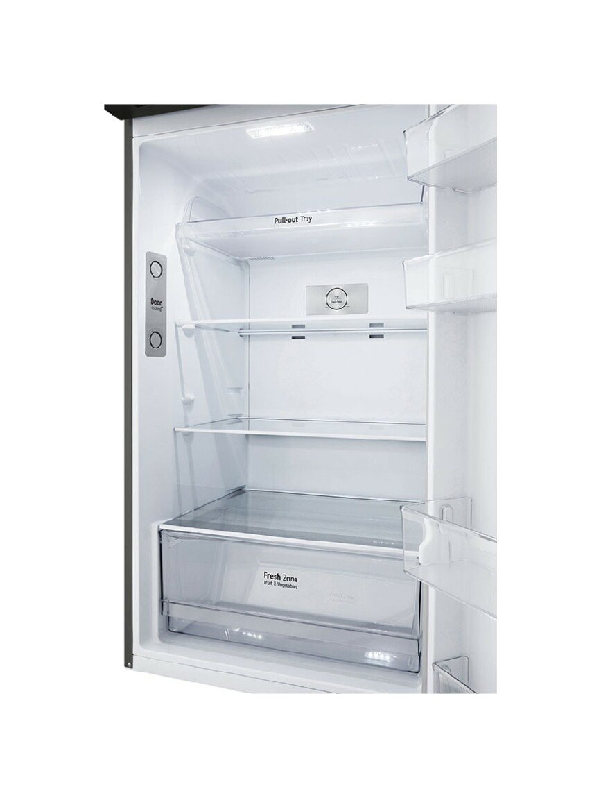 Двухкамерный холодильник LG GTBV36PZGKD, No Frost, 395 л, H 176 cм, Класс E, серебристый
