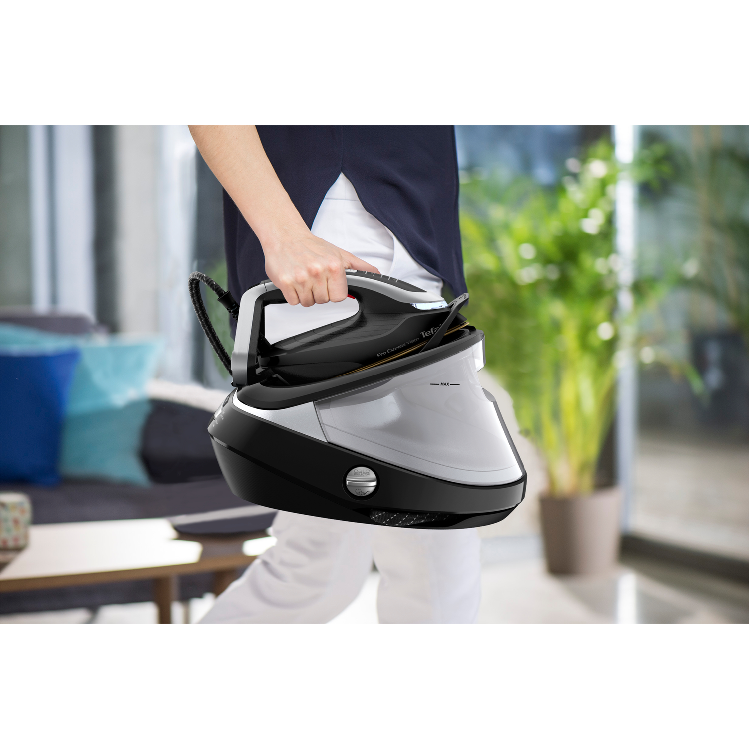 Stație de călcat de înaltă presiune Tefal Pro Express Vision GV9821
