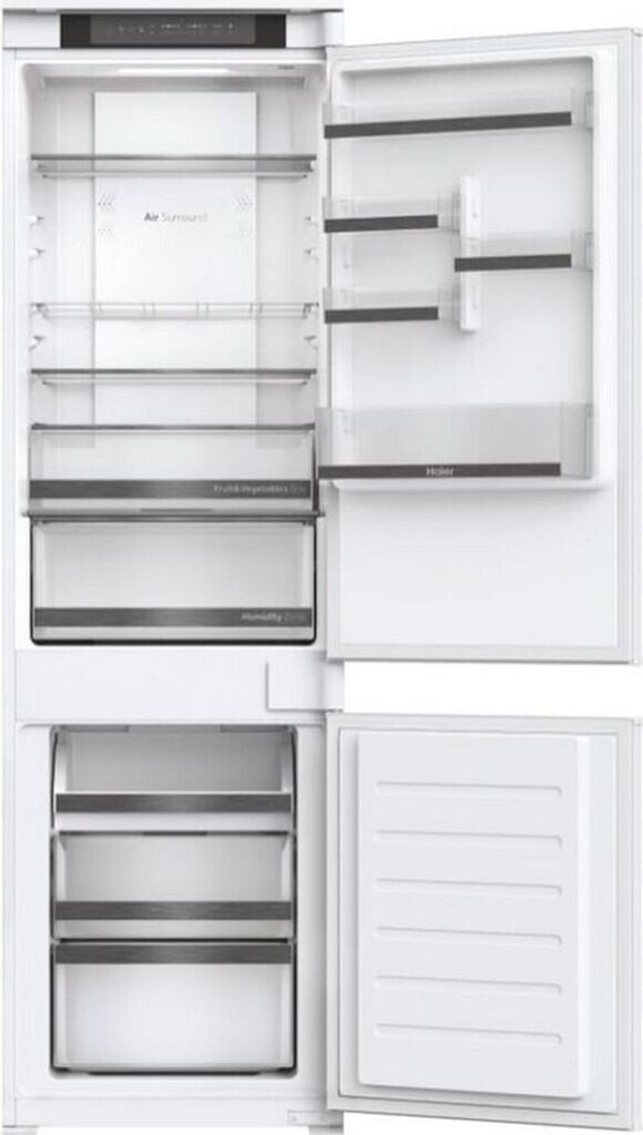 Combina frigorifica incorporabila Haier HBW5518E, Total No Frost, 248 l, H 178 cm, Clasa E, Wi-Fi