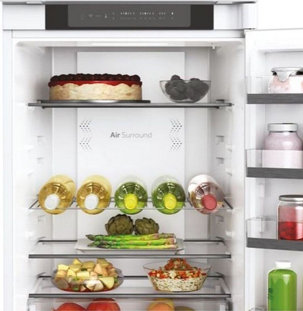 Combina frigorifica incorporabila Haier HBW5518E, Total No Frost, 248 l, H 178 cm, Clasa E, Wi-Fi