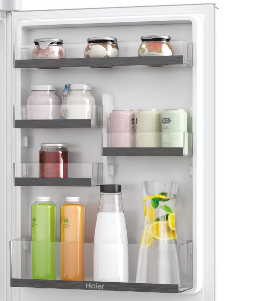 Combina frigorifica incorporabila Haier HBW5518E, Total No Frost, 248 l, H 178 cm, Clasa E, Wi-Fi