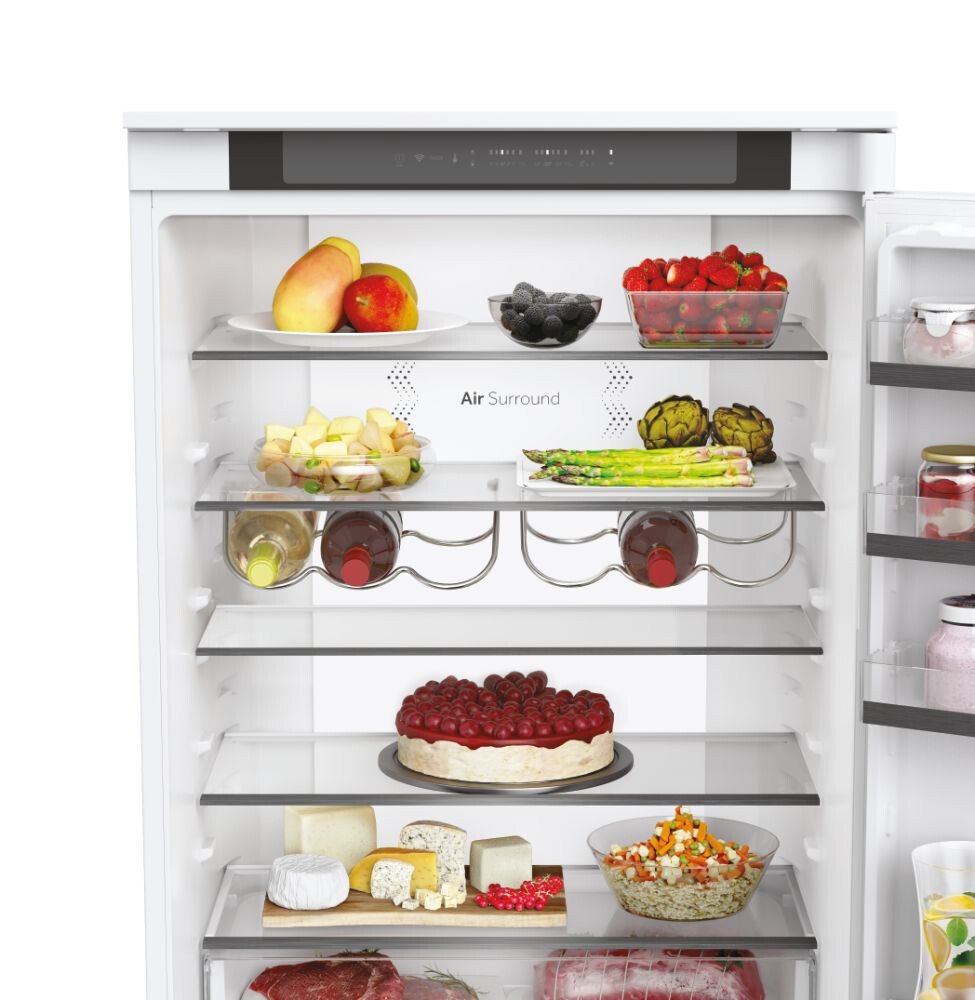 Холодильник встраиваемый Haier HBW5719E, No Frost, 364 л, H 193,5 см, Класс E, Wi-Fi