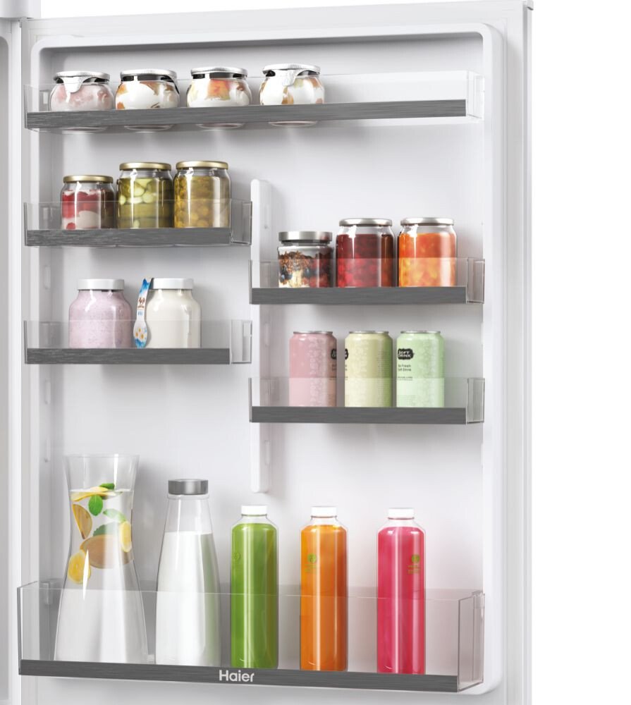 Холодильник встраиваемый Haier HBW5719E, No Frost, 364 л, H 193,5 см, Класс E, Wi-Fi