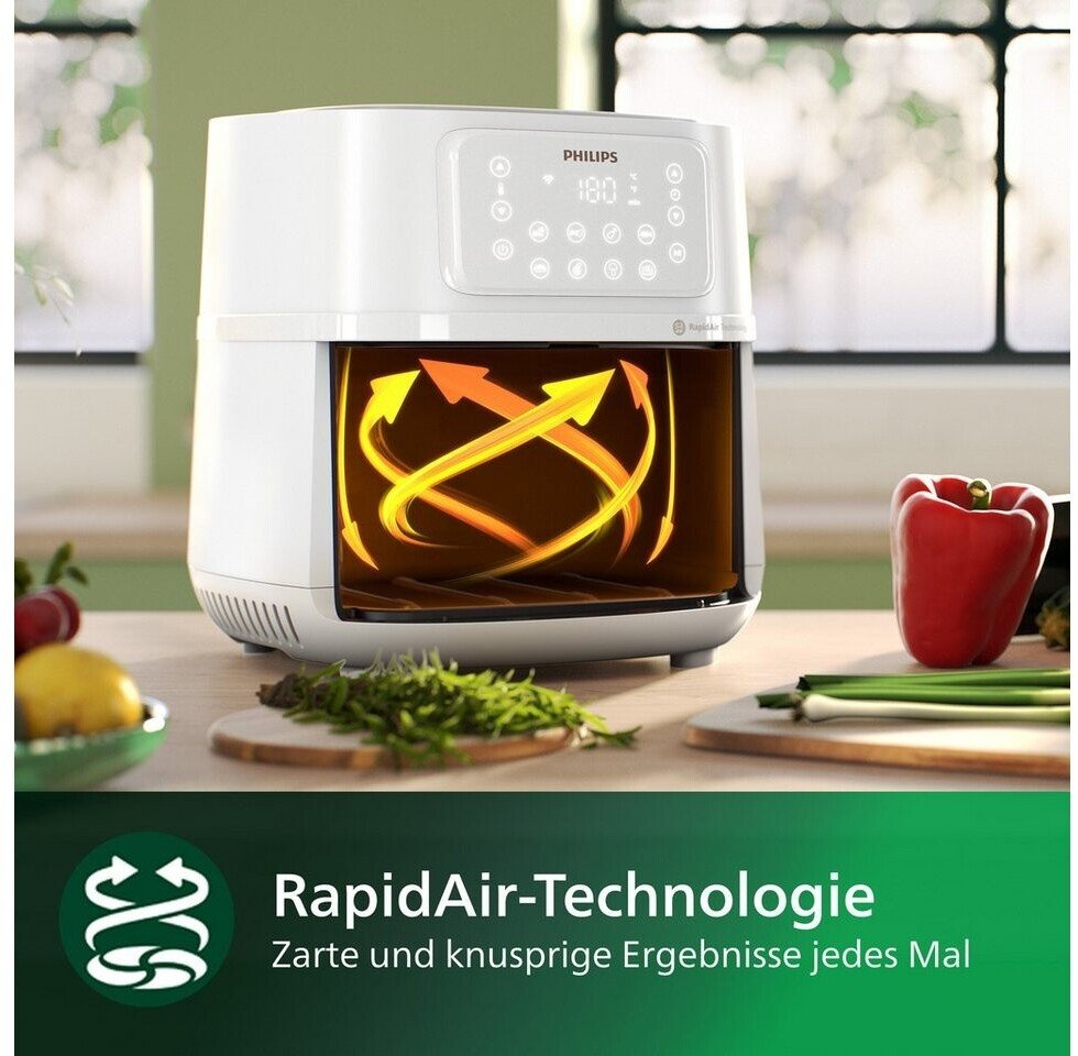 Фритюрница Серия 5000 XXL Connected Philips HD9285/00, 7.2л, 16 функций, белый
