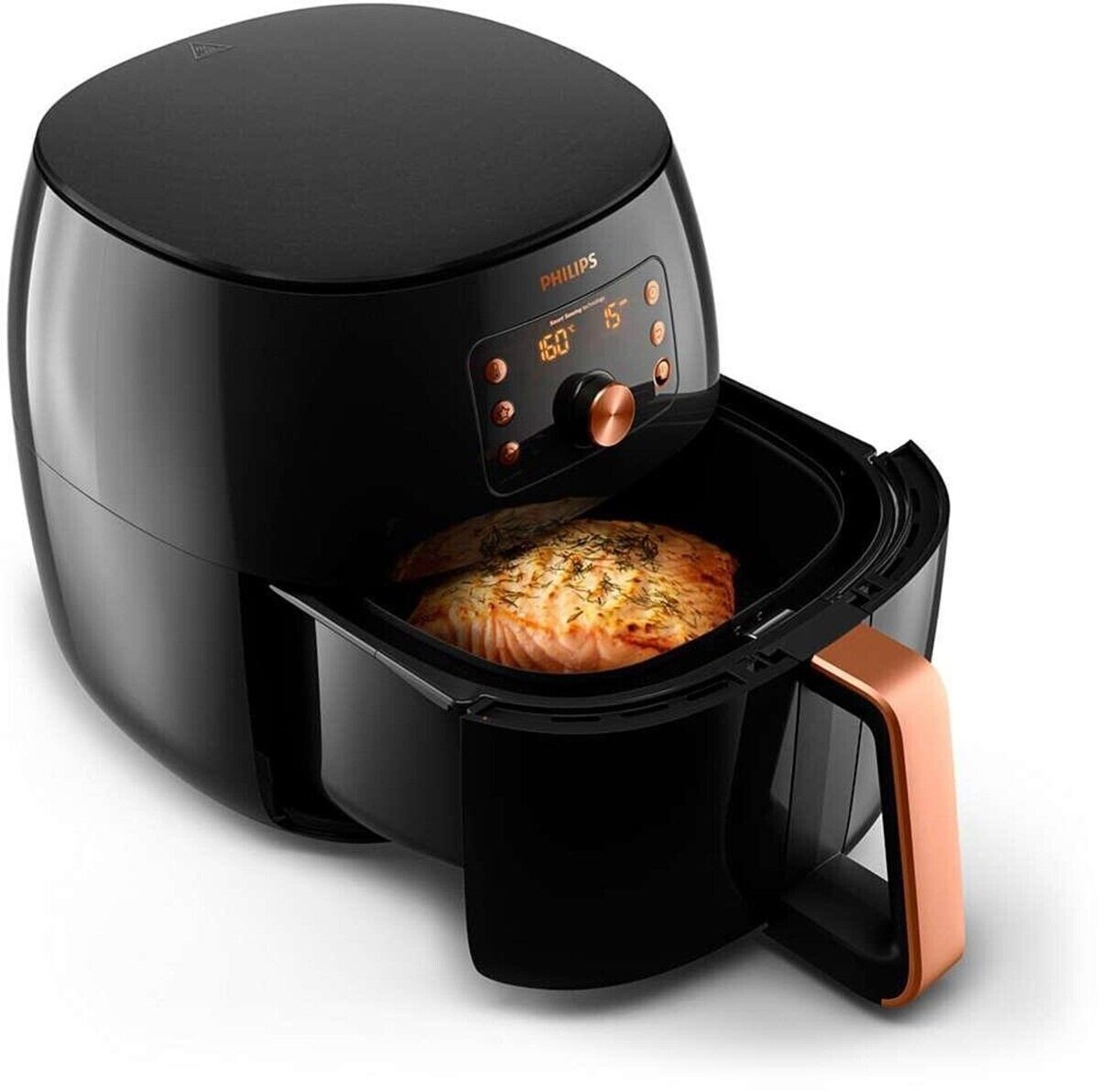 Friteuza cu aer cald Philips Airfryer Smart XXL HD9867/90, 7,3l, negru