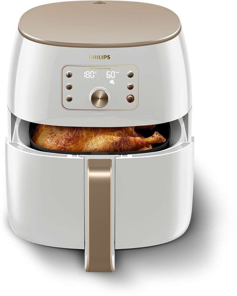 Friteuza cu aer cald Philips Ovi Smart HD9870/20, 7,3l, alb