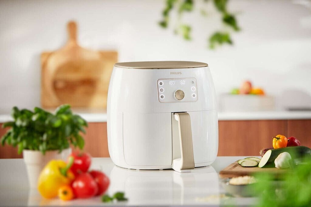 Friteuza cu aer cald Philips Ovi Smart HD9870/20, 7,3l, alb