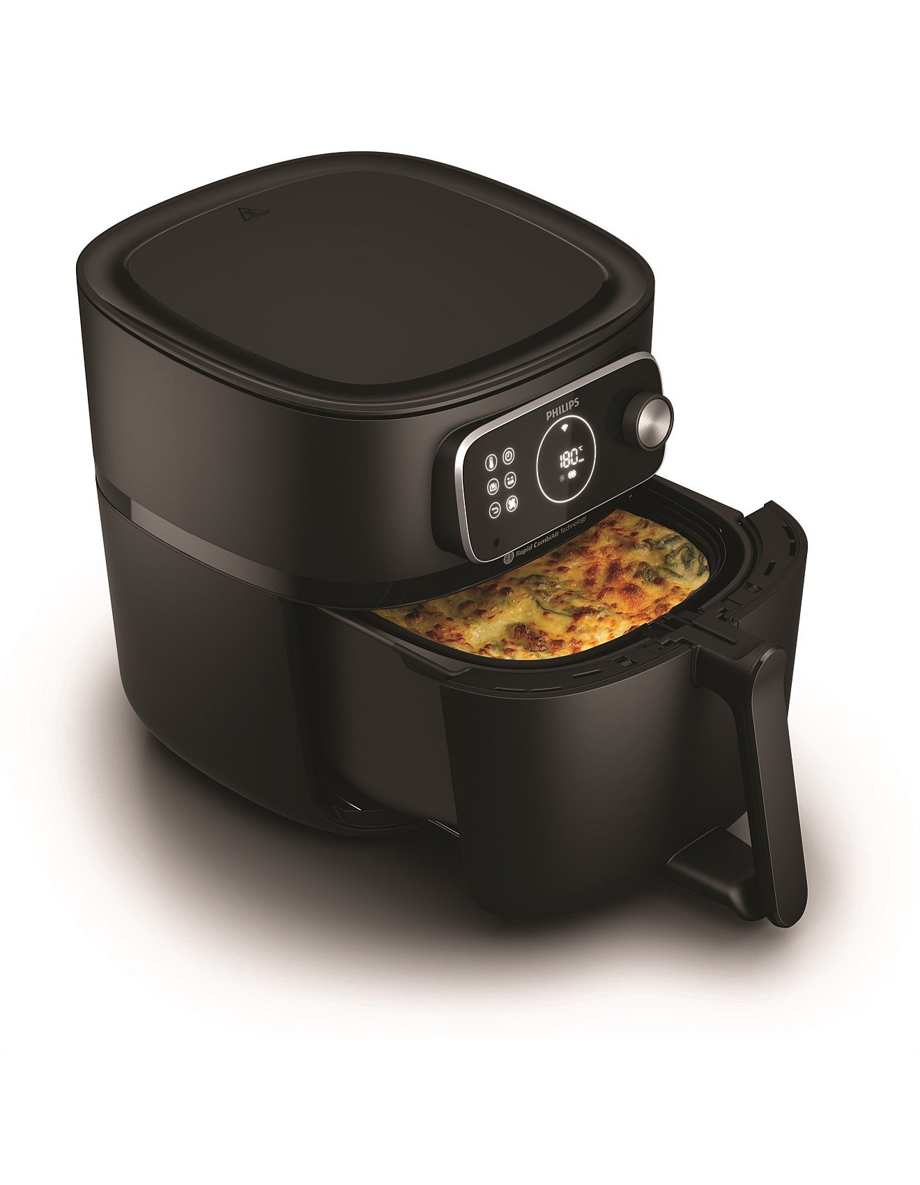Friteuza cu aer cald Philips Airfryer Smart XXL HD9875/90, 8,3l, negru