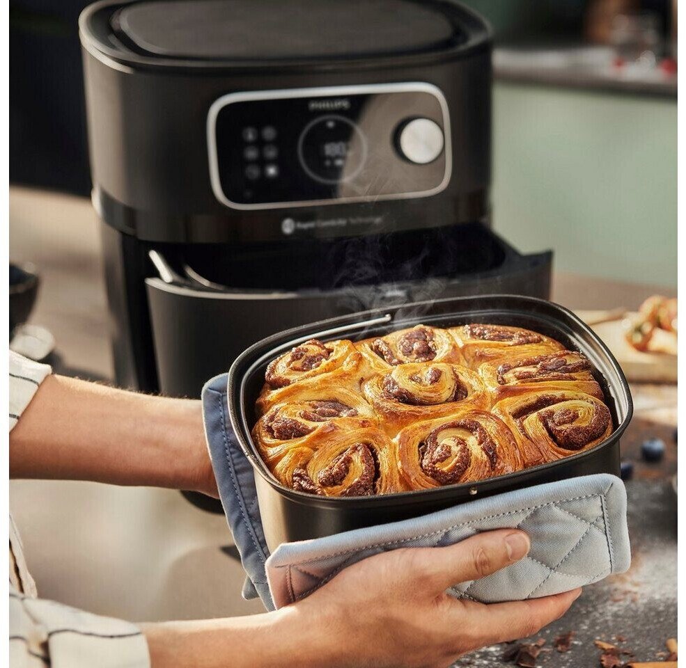 Friteuza cu aer cald Philips Airfryer Smart XXL HD9875/90, 8,3l, negru