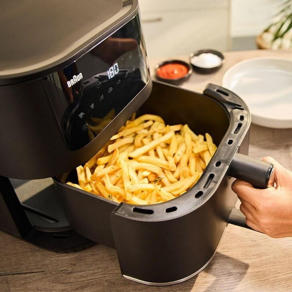 Friteuza cu aer cald Braun MultiFry 5 HF5030, 1700W, 6.0l, 8 functii, negru