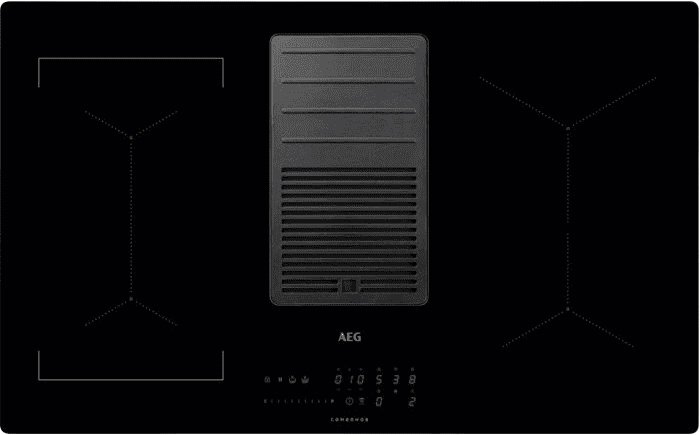 Индукционная варочная панель с интегрированной вытяжкой AEG IDE84244IB