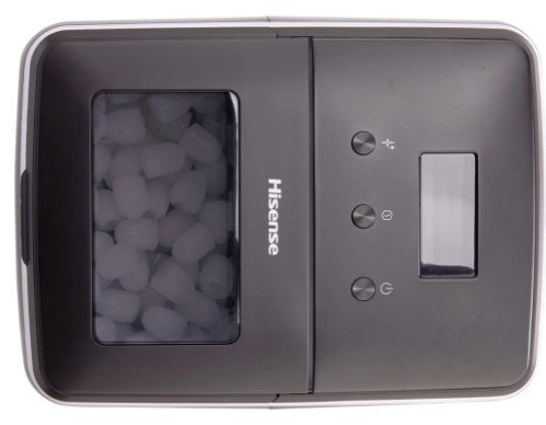 Ледогенератор Hisense IMC2000A, 120 Вт, 2,8 л, 20кг / 24ч, черно-серый