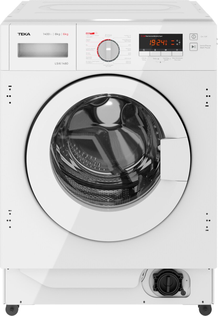 Стиральная машина встраиваемая Teka LSI6 1480 EU, 8 + 6 кг, 1400об/мин