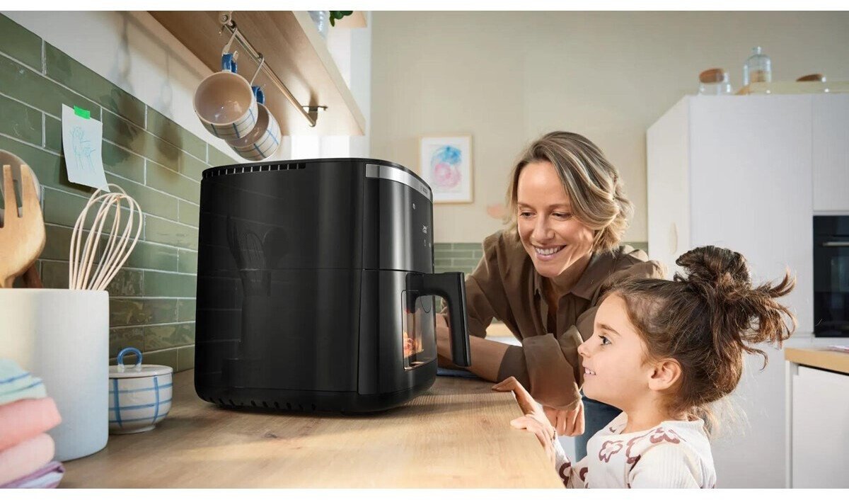 Фритюрница Bosch MAF671B1, 7.2л, 8 функций, черный