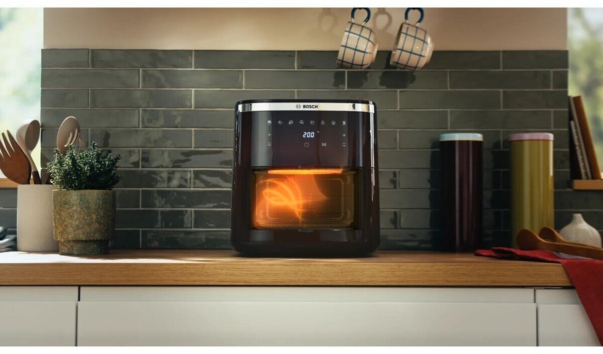 Фритюрница Bosch MAF671B1, 7.2л, 8 функций, черный
