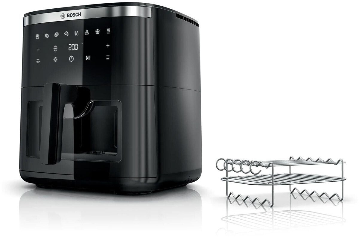 Фритюрница Bosch MAF671B1, 7.2л, 8 функций, черный