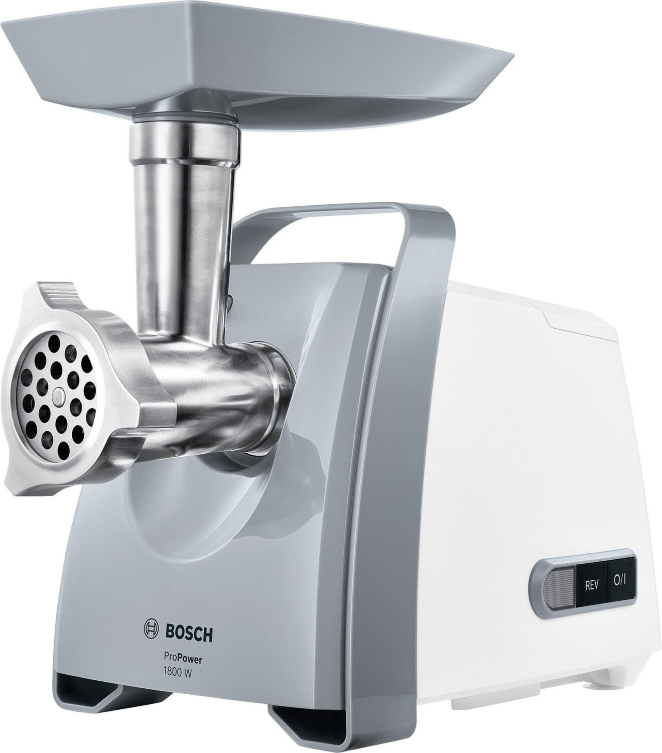 Tocator de carne Bosch MFW66020, ProPower, 3.0kg/min, 1800W, suriu