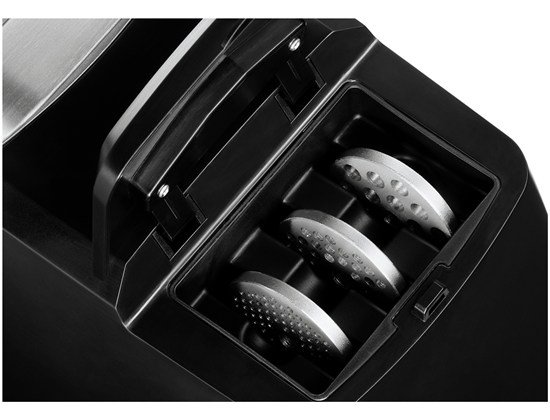 Tocator de carne Bosch MFW68640 ProPower, 2200W, argintiu-negru