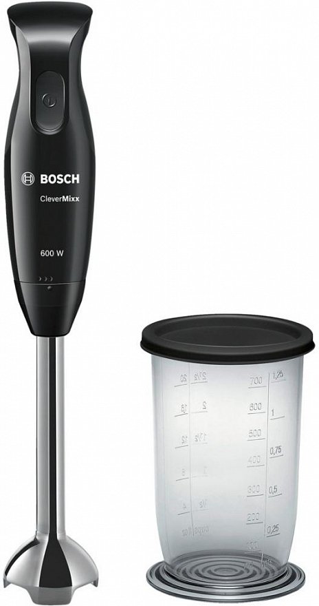 Погружной блендер Bosch MSM2610B CleverMixx 600 W Чёрный