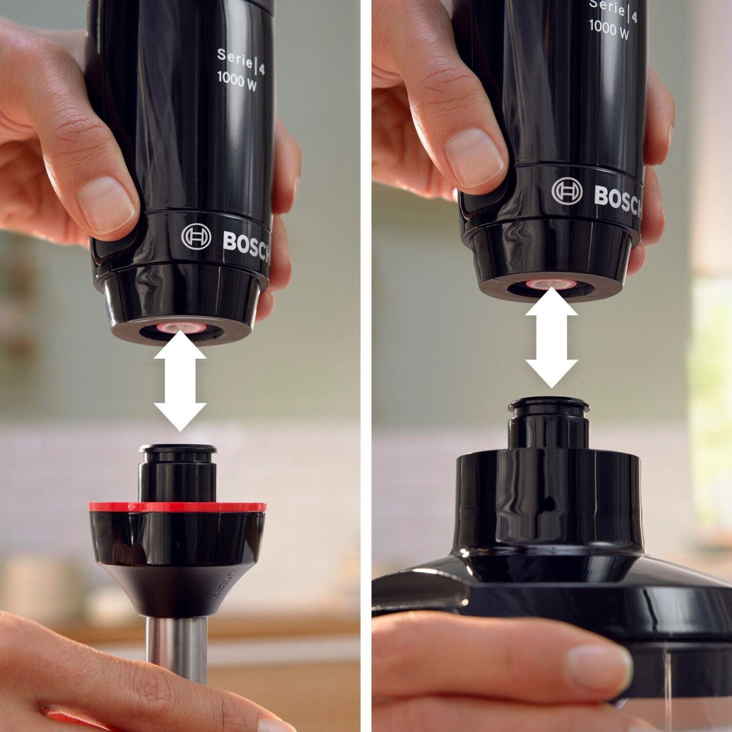 Blender de mână Bosch MSM4B620 ErgoMaster 1000 W, negru