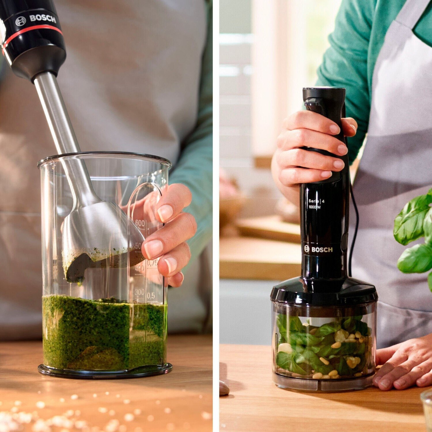 Blender de mână Bosch MSM4B620 ErgoMaster 1000 W, negru