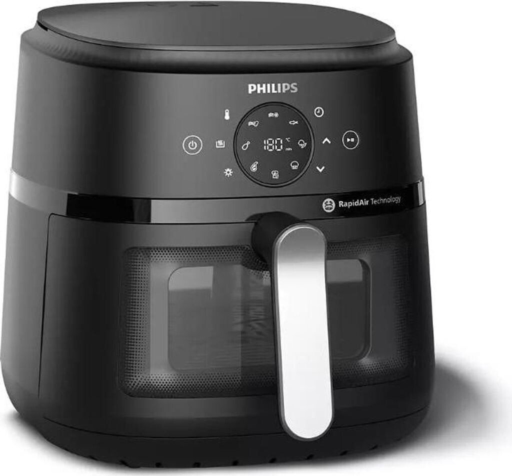 Friteuza cu aer cald Philips NA231/00, 6.2l, 13 functii, negru