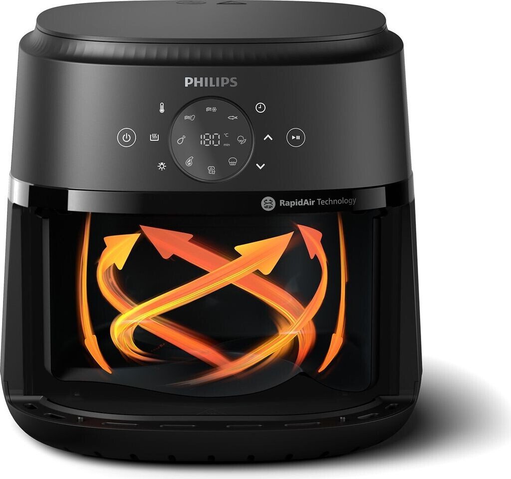 Friteuza cu aer cald Philips NA231/00, 6.2l, 13 functii, negru