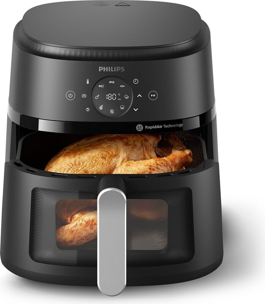 Friteuza cu aer cald Philips NA231/00, 6.2l, 13 functii, negru
