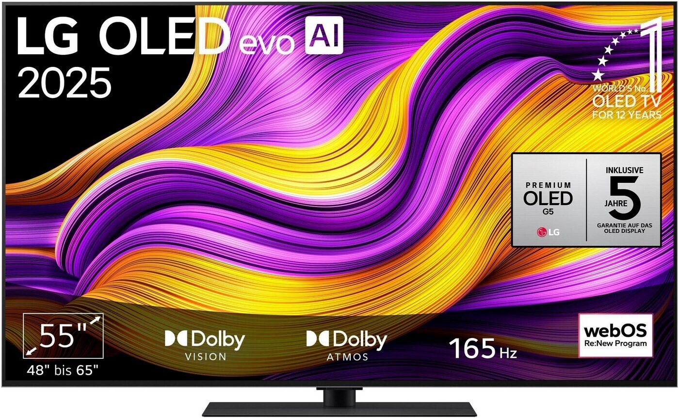 Телевизор LG OLED55G59LS, Ultra HD 4K, HDR, 139см