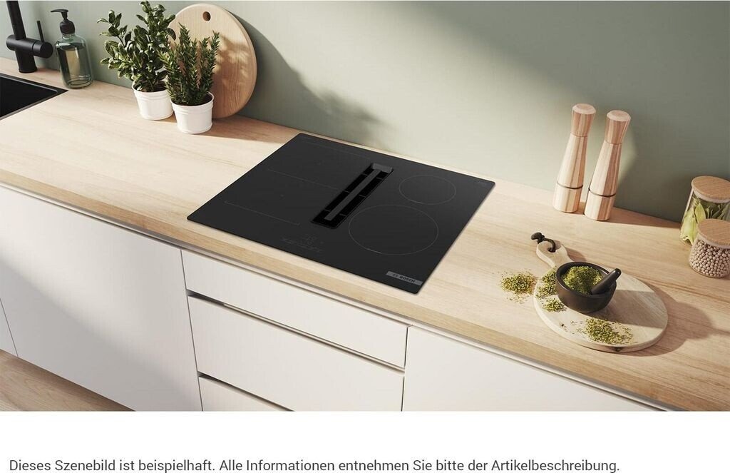 Plită pe inducție cu sistem de ventilare integrat Bosch PVS611B16E