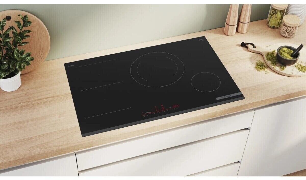 Варочная панель индукционная Bosch PVS831HB1E, 80см, Home Connect