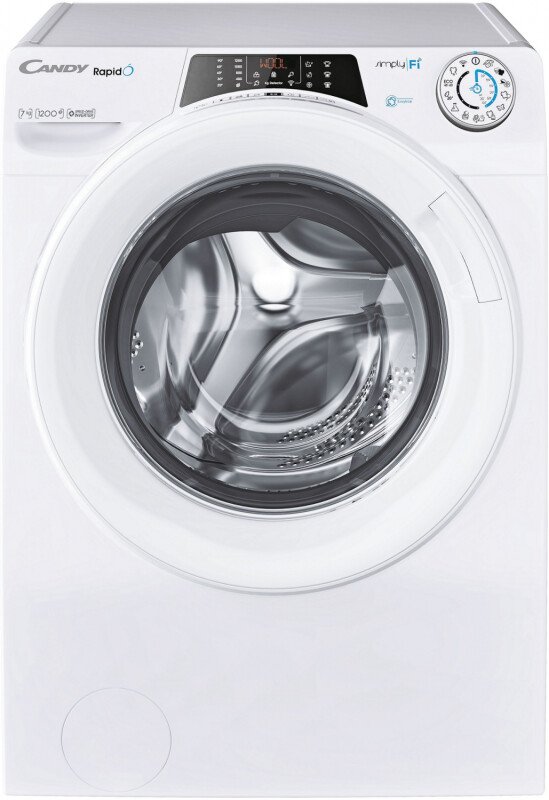 Maşina de spălat rufe Candy RO41274DWMCT/1-S, Wi-Fi, 7 kg, 1200rpm, Steam, alb