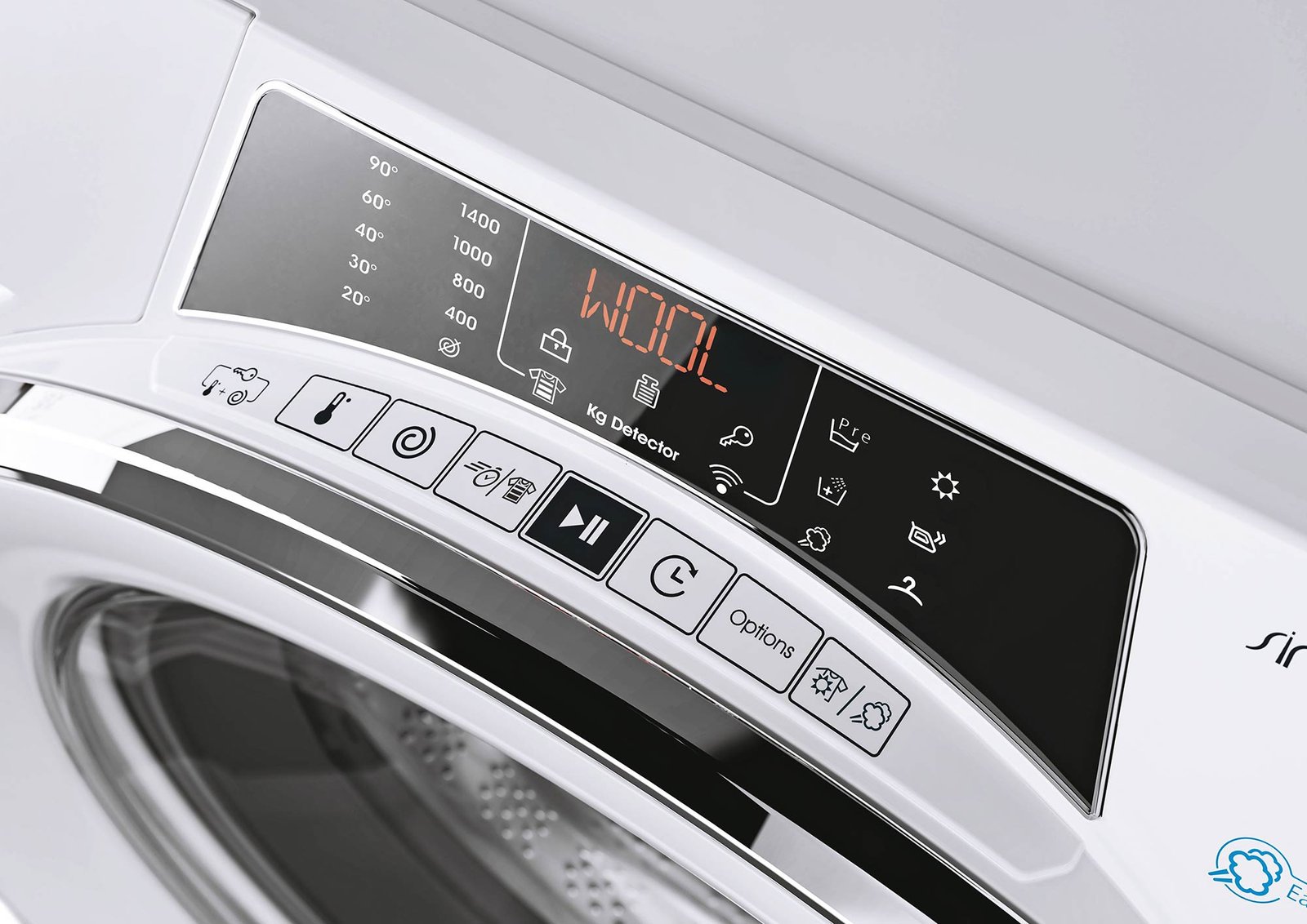Mașină de spălat rufe cu uscător Candy ROW61064DWMCT-S, 10 + 6 kg, 1600 RPM, Steam, Clasa A / A, Wi-Fi