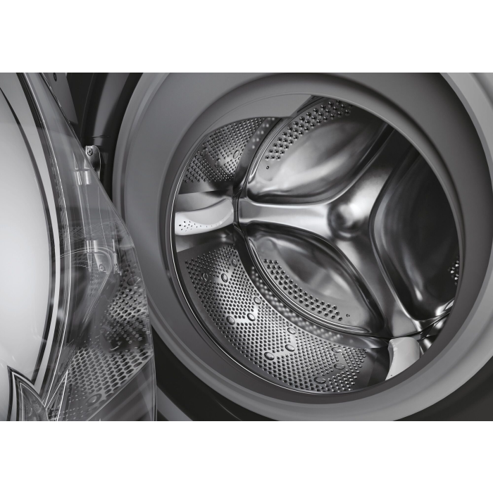 Mașină de spălat rufe cu uscător Candy RPW4856BWMBCB-S RapidÓ PRO, 8 + 5 kg, 1400 RPM, Clasa A / D, Wi-Fi, negru