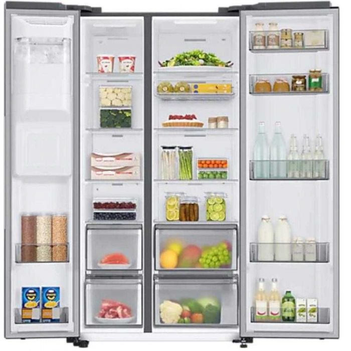 Холодильник Side-by-Side Samsung RS68A8831S9/EF, 609 л, No Frost, Twin Cooling Plus, Класс E, H 178 cм