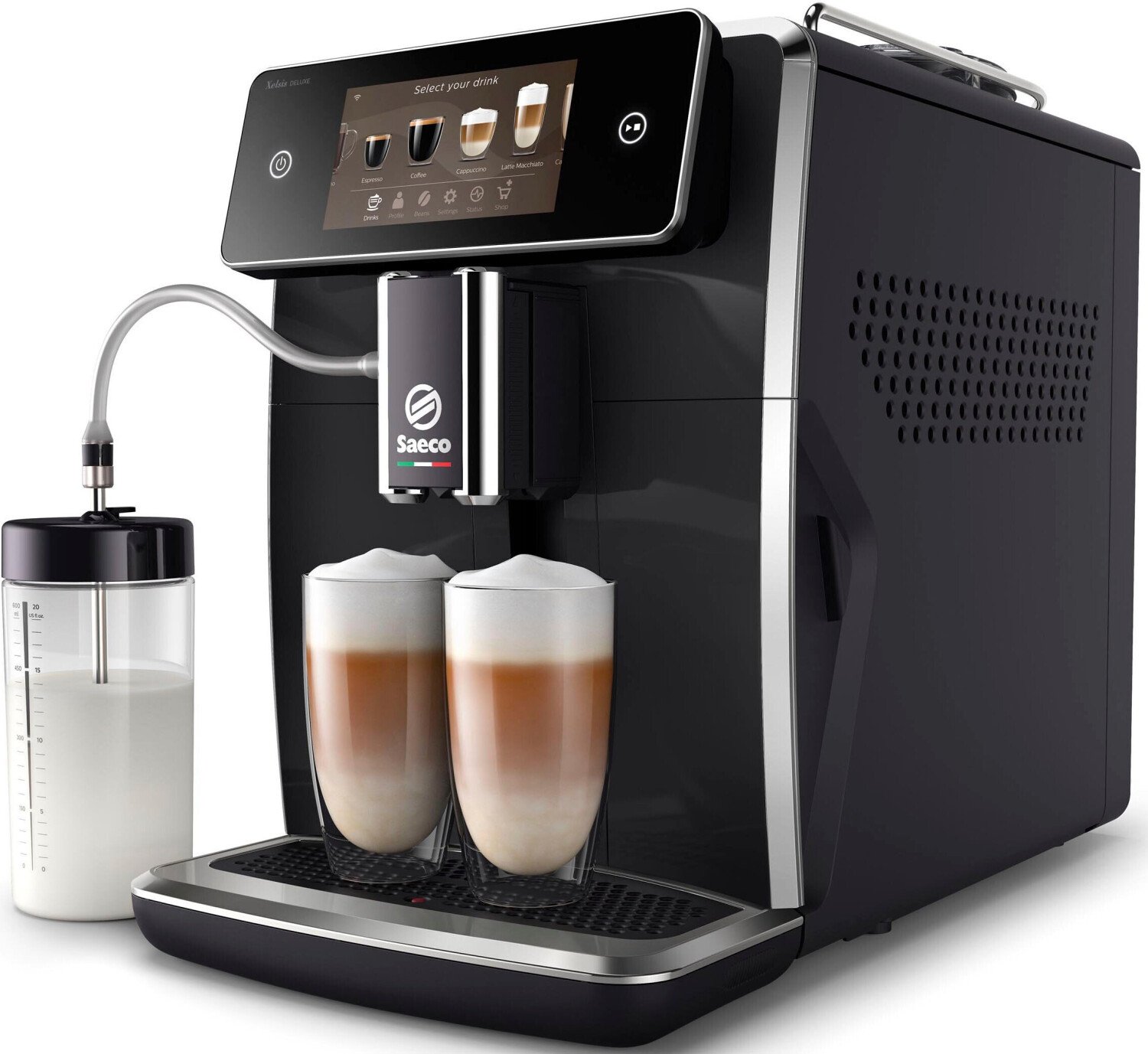 Автоматическая кофемашина Saeco SM8780/00 Xelsis Deluxe, 1500Вт, 15 бар, HygieSteam, AquaClean