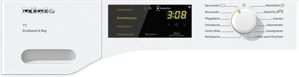 Сушильная машина Miele TCC570WP EcoSpeed&amp;8kg
