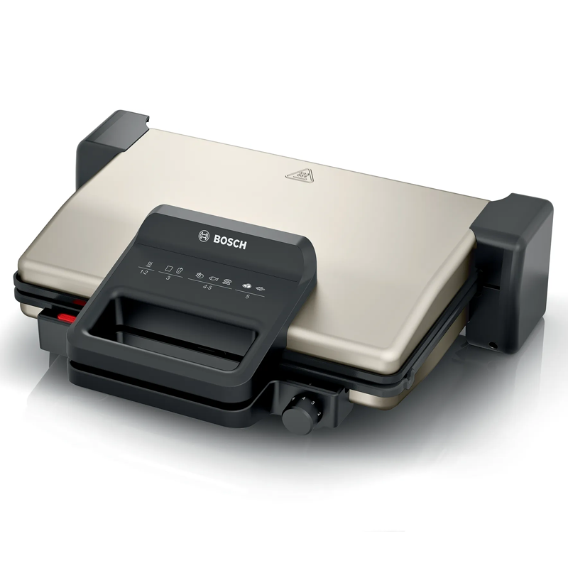 Contact grill Bosch TCG3302, 2000 W, temperatura reglabila si placi detasabile