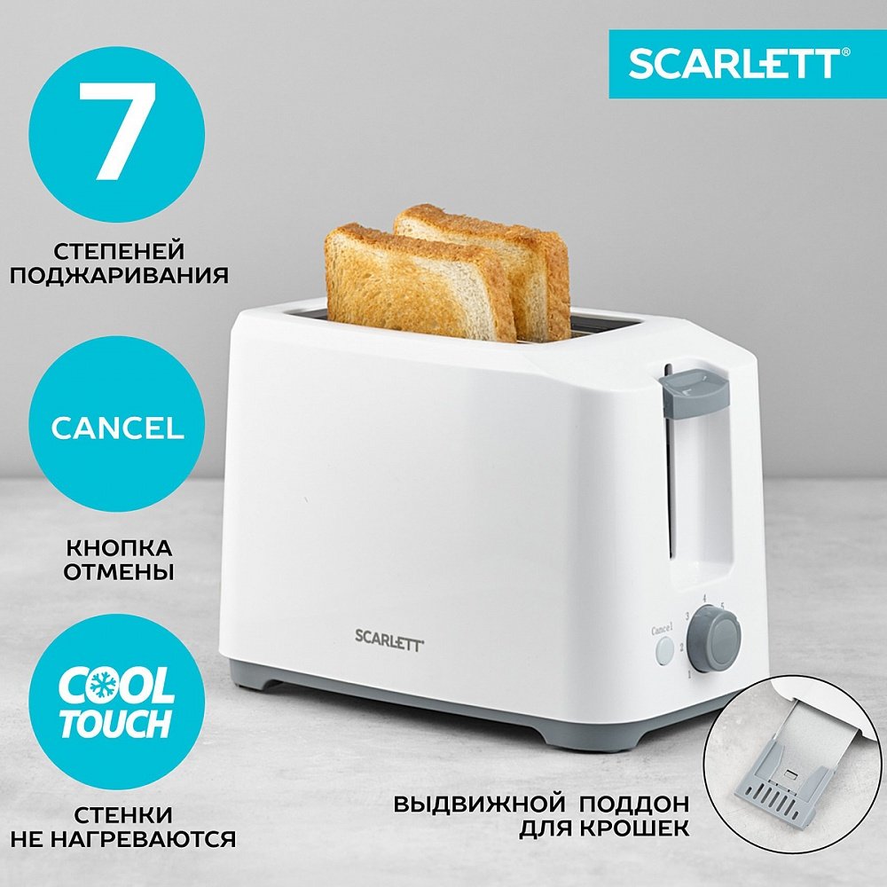 Prăjitor pâine Scarlett TM11019