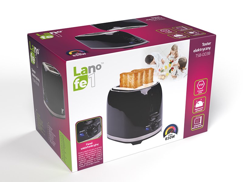 Prăjitor pâine compact Lafe TSB003B