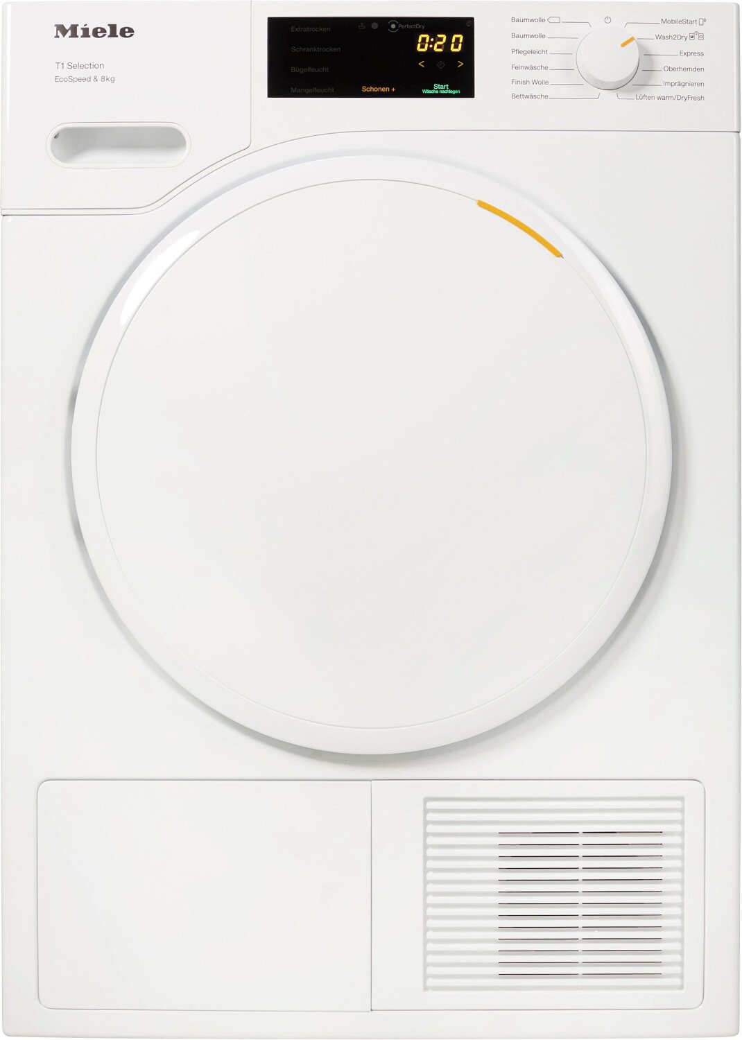 Uscator de rufe Miele TSC563WP EcoSpeed&amp;8kg