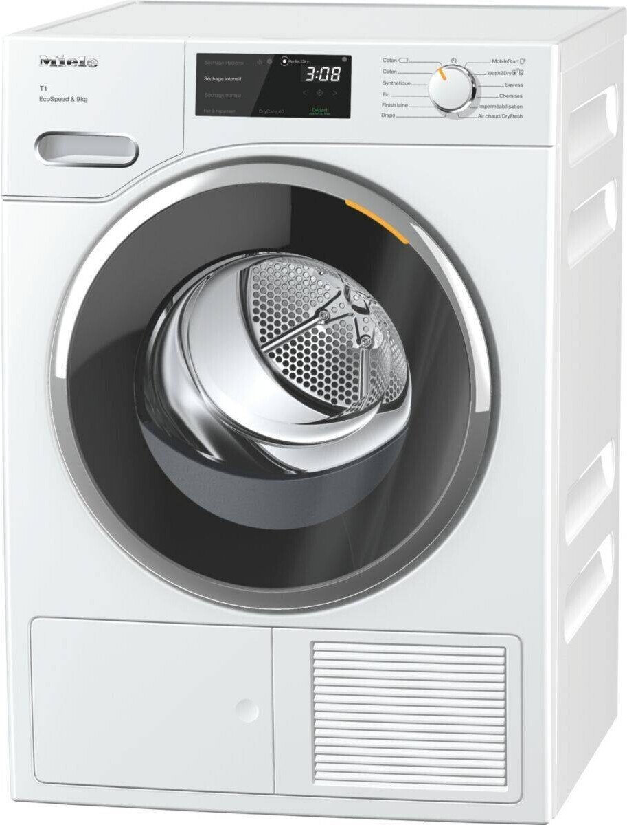 Uscator de rufe Miele TWH780WP EcoSpeed&amp;9kg
