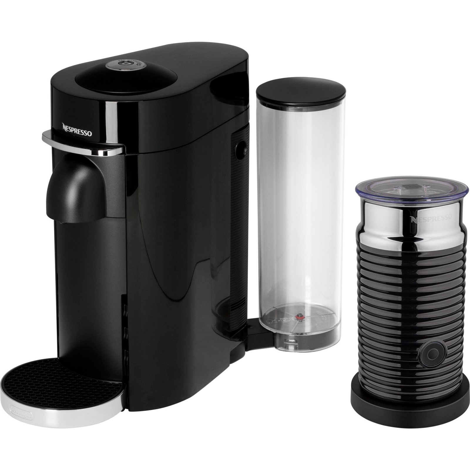 Кофемашина капсульная DeLonghi ENV155.B VertuoPlus + Nespresso Aeroccino