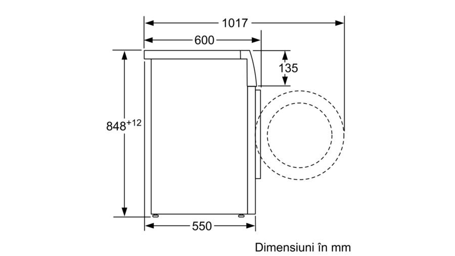 Стиральная машина Bosch WAN28163BY, 8 кг, 1400 об/мин, A+, Белый