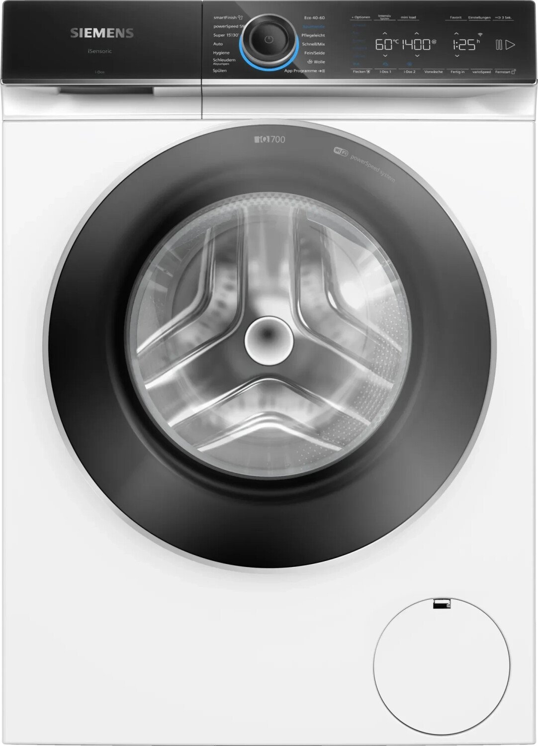 Стиральная машина Siemens WG44B2A40 iQ700, i-Dos, 9 кг, 1400 об/мин