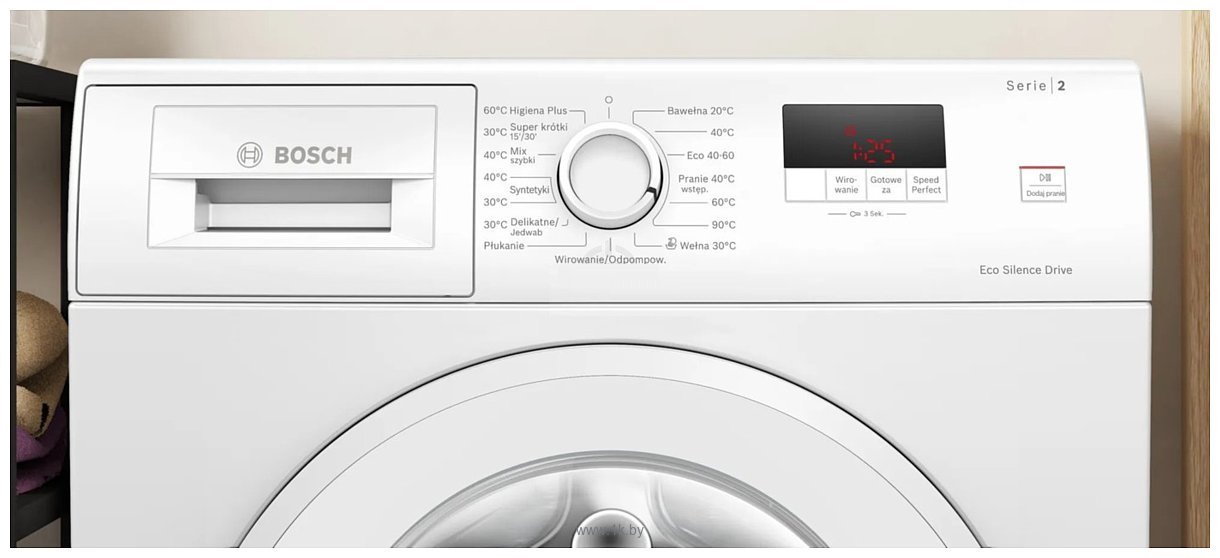 Maşina de spălat rufe Bosch WGE02201PL, 7 kg, 1200 rot/min