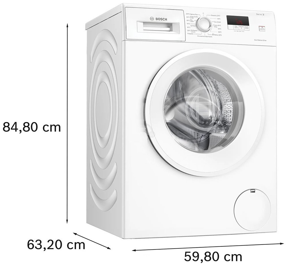 Maşina de spălat rufe Bosch WGE02201PL, 7 kg, 1200 rot/min