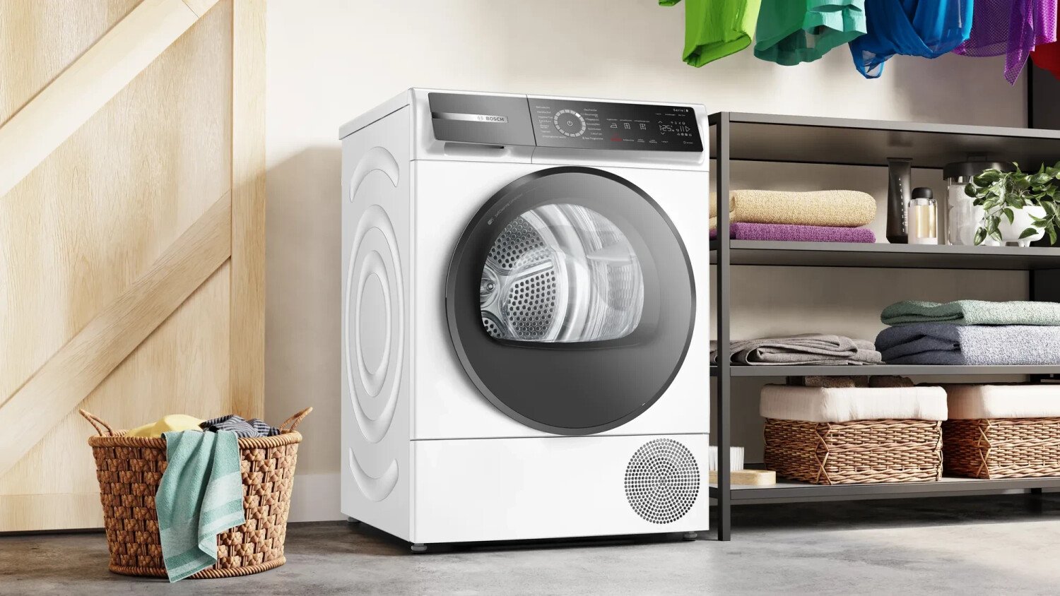 Сушильная машина Bosch WQB245B40, 9 кг, Auto &amp; Smart Dry, Home Connect, Класс A+++