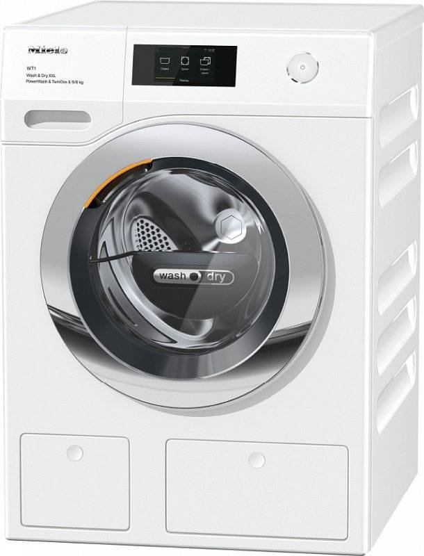 Maşina de spălat rufe cu uscător Miele WTW870 WPM PWash &amp; TDos 9/6 kg